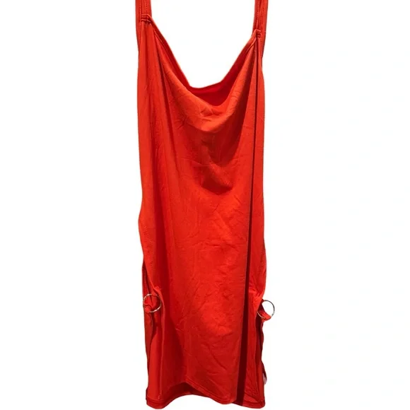 Red Halter Apron - Picture 7 of 9